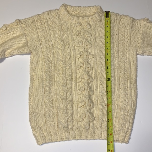 Vintage Cream Knit Ski Sweater - Women’s Size XS - Picture 9 of 9